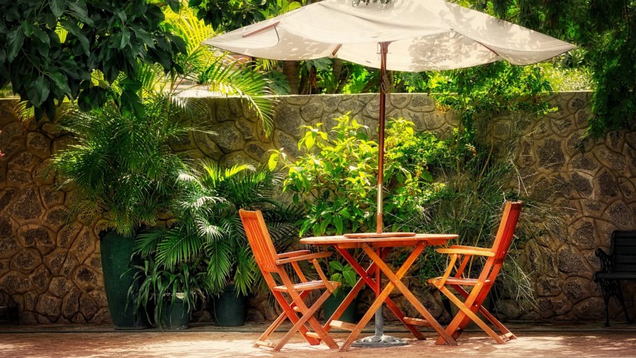 Les différents types de parasol