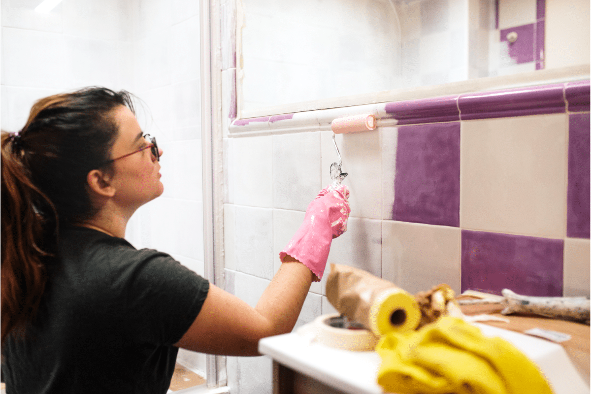 peindre le carrelage