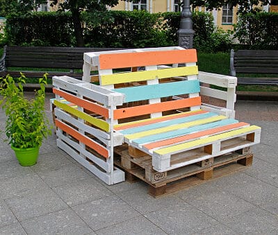 que faire avec des palettes de recuperation pour le jardin