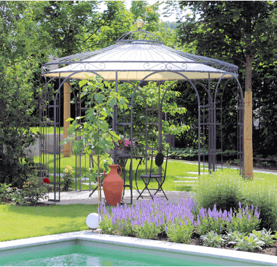 gloriette en fer forgé ELEO