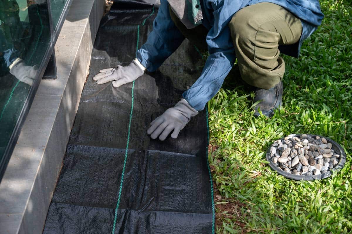 Le moment idéal pour installer votre toile de paillage