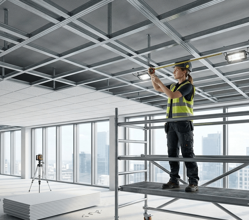 Portee Maximum Plafond Autoportant M48