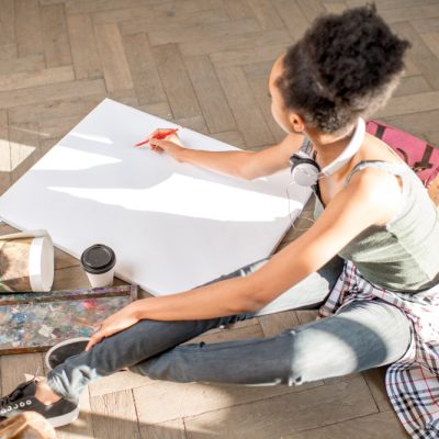 Par où commencer pour peindre une toile à l'acrylique